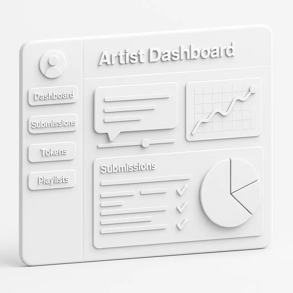 QuantumPlaylist artist dashboard